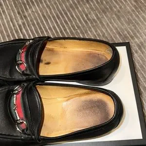 Gucci | Shoes | Gucci Loafers With Signature Buckle Detail  display picture 1